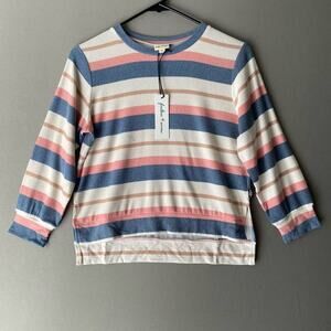 Feather 4 Arrow‎ sz 8 pink kids striped soft crewneck shirt NWT